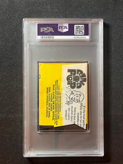 1983 OPC O Pee Chee Star Wars Return of the Jedi ROTJ Series 1 Wax Pack PSA 7