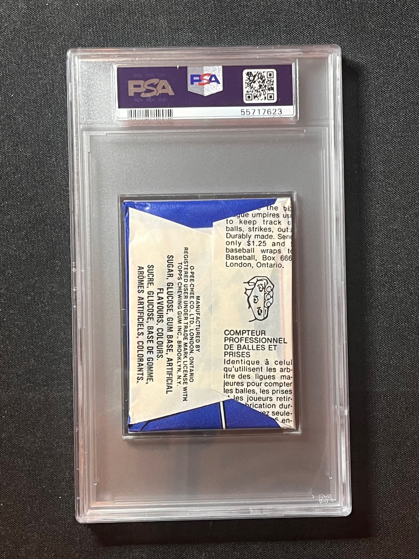 1983 OPC O-Pee-Chee baseball wax pack PSA 9 Mint Crisp and Bright! 2 available