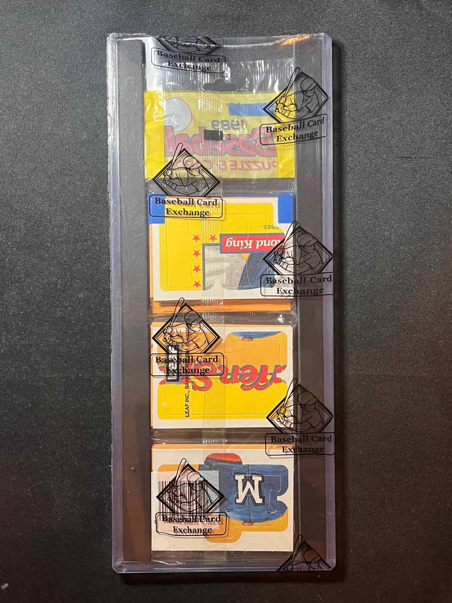 1989 Donruss Rack Pack Randy Johnson RC Showing BBCE Authenticated SHARP