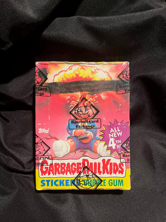 1986 Series 4 Garbage Pail Kids BBCE Sealed Box