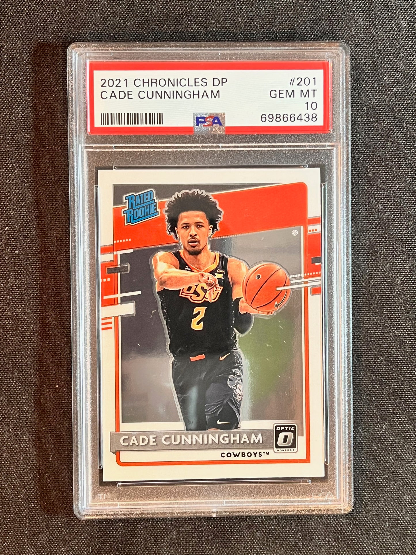 2021 Chronicles Cade Cunningham Rookie RC #201 PSA 10 Pistons Gem Mint!