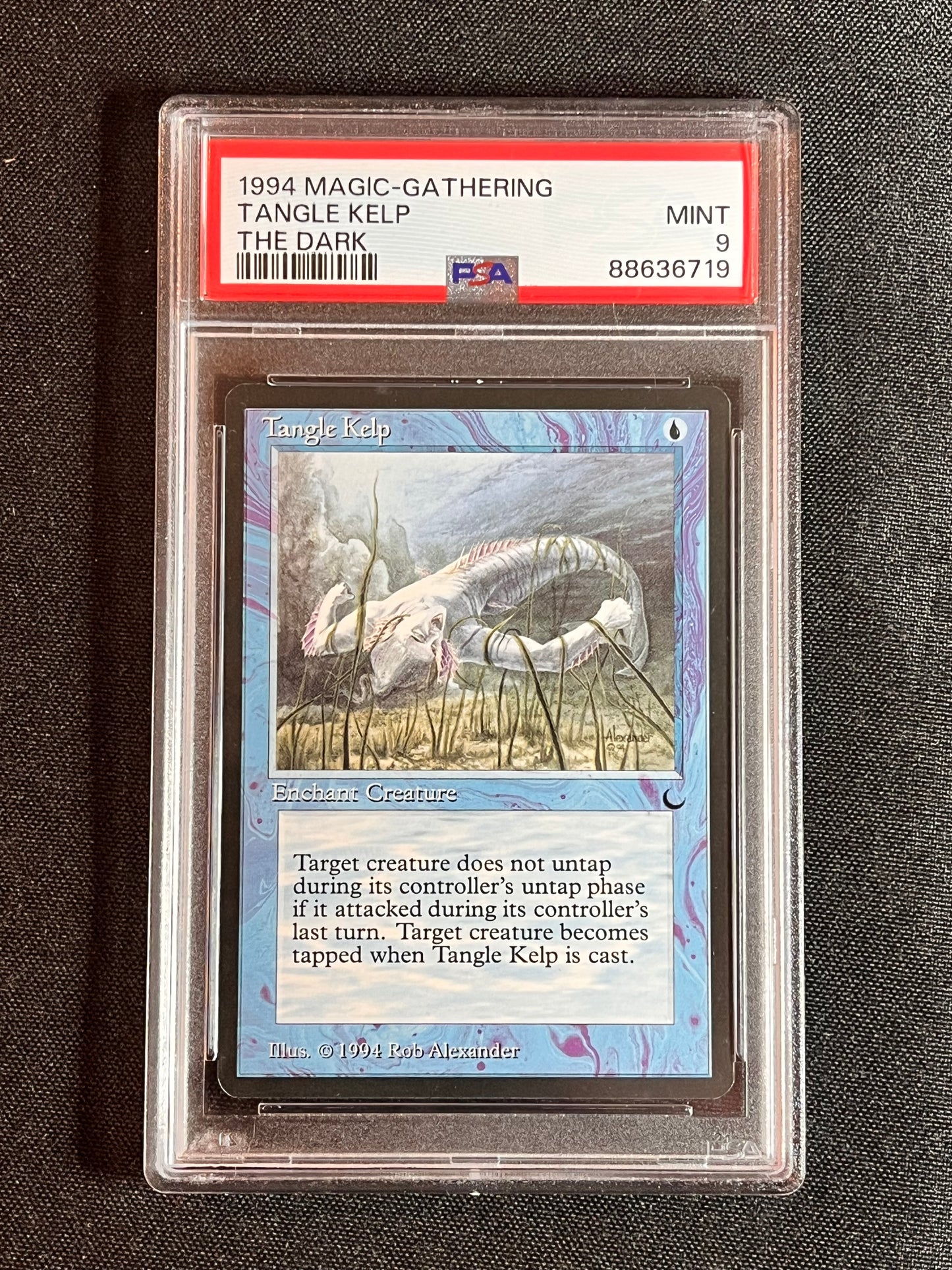 Tangle Kelp MTG Magic the Gathering The Dark PSA 9 MINT!