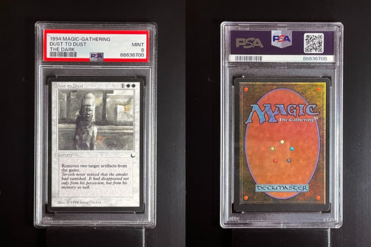 Dust to Dust - Magic The Gathering MTG The Dark - PSA 9! MINT