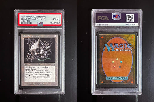 Black Mana Battery - Magic The Gathering MTG Legends PSA 8