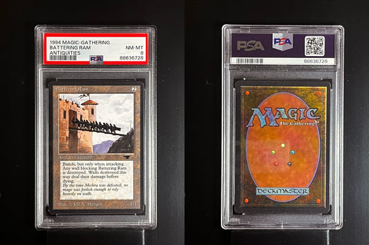BATTERING RAM MTG Magic The Gathering Antiquities PSA 8