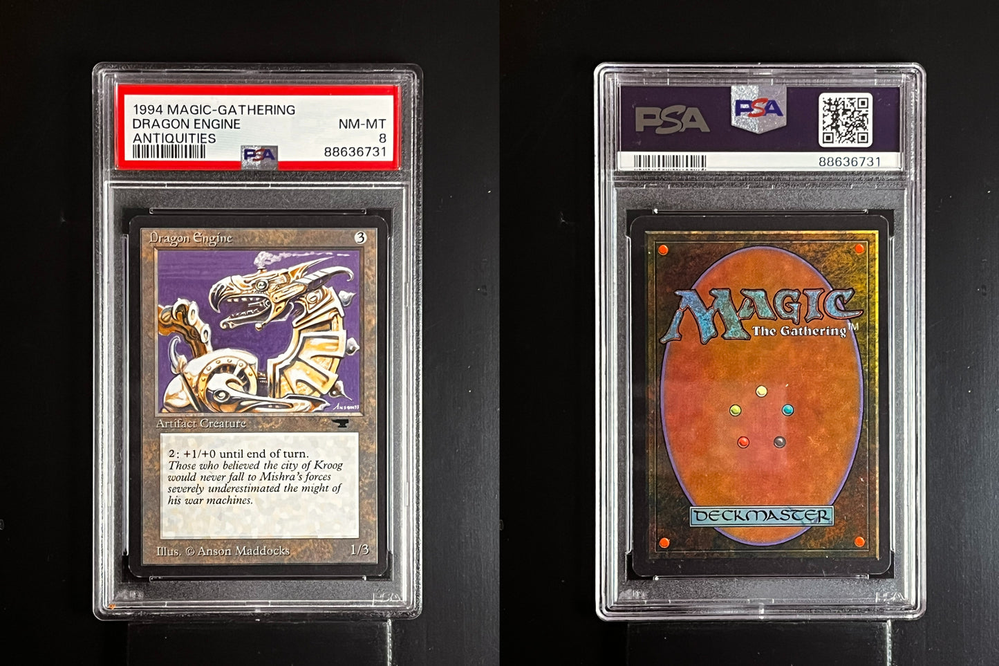 DRAGON ENGINE MTG Magic The Gathering PSA 8