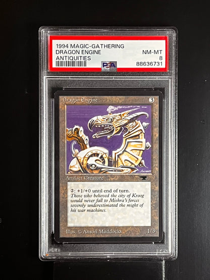 DRAGON ENGINE MTG Magic The Gathering PSA 8