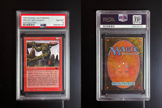 ORCISH MECHANICS MTG Magic the Gathering MTG Antiquities PSA 8