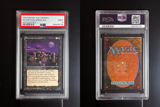 PHYREXIAN GREMLINS MTG Magic the Gathering Antiquities  PSA 9