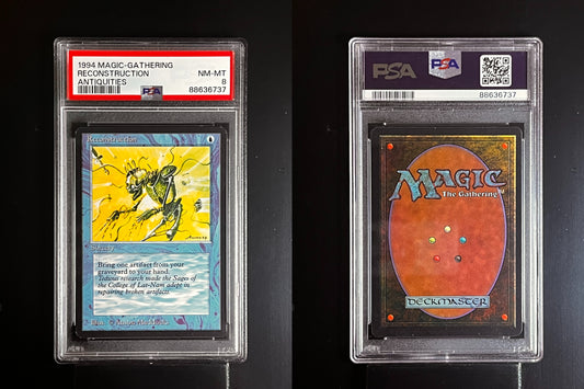 RECONSTRUCTION MTG Magic The Gathering Antiquities PSA 8