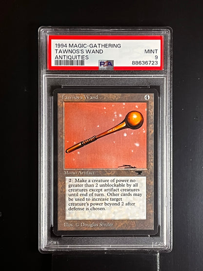 TAWNOS'S WAND MTG Magic The Gathering Antiquities PSA 9