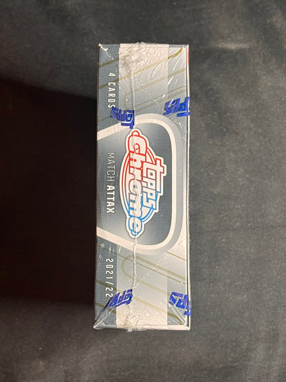 2021-22 TOPPS CHROME MATCH ATTAX HOBBY BOX SEALED