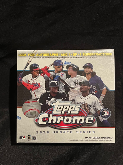 2020 Topps Chrome Update Mega Box SEALED