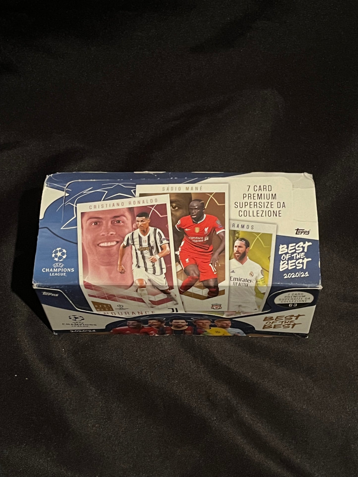 2020-21 Topps UEFA CHAMPIONS LEAGUE Best of the Best Box 24 Sealed Packs