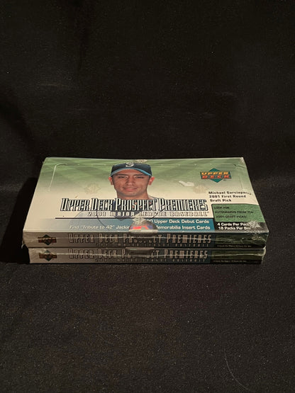 2001 Prospect Premieres Sealed Box