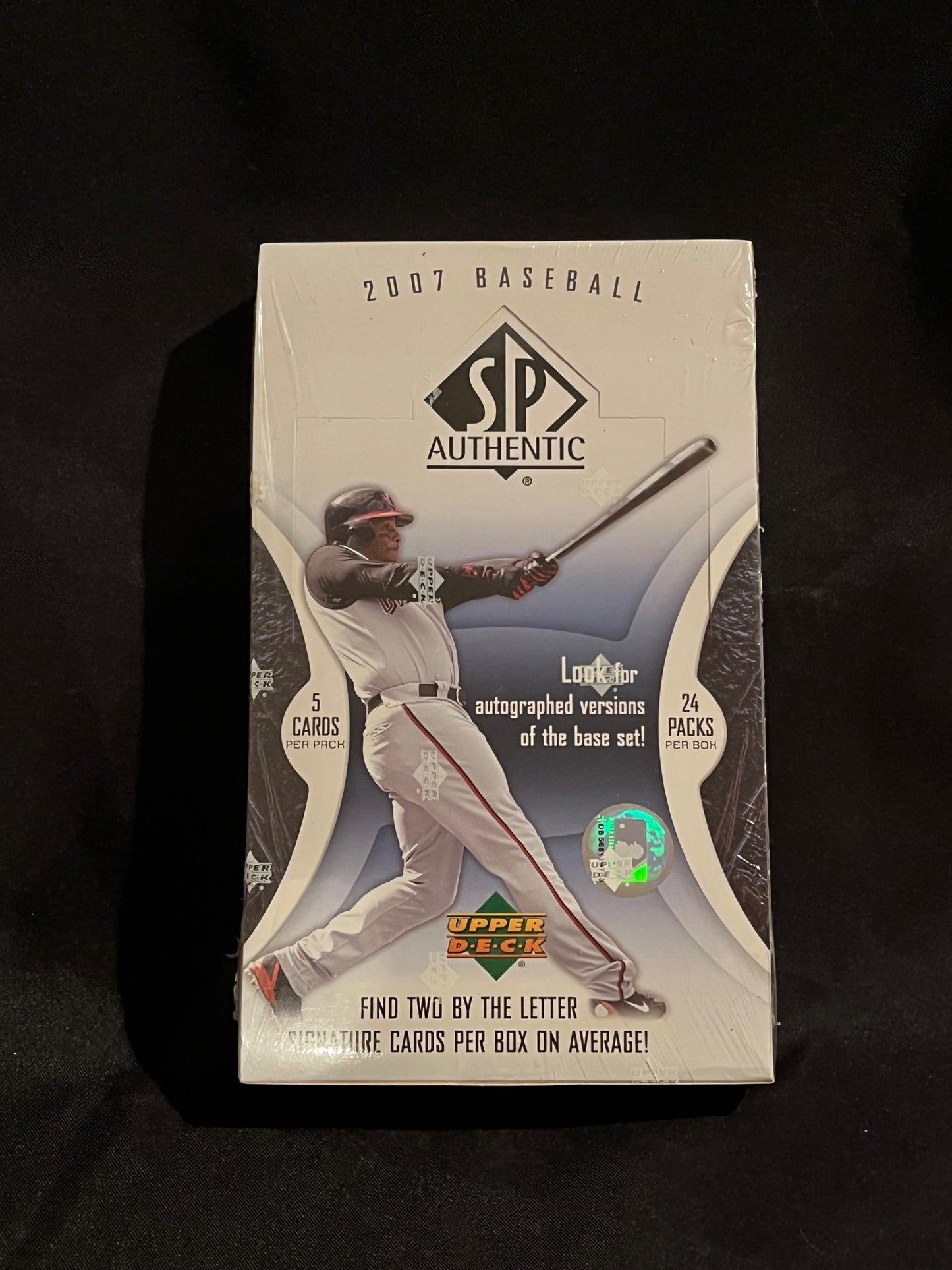 2007 SP AUTHENTIC BASEBALL FACTORY SEALED HOBBY BOX