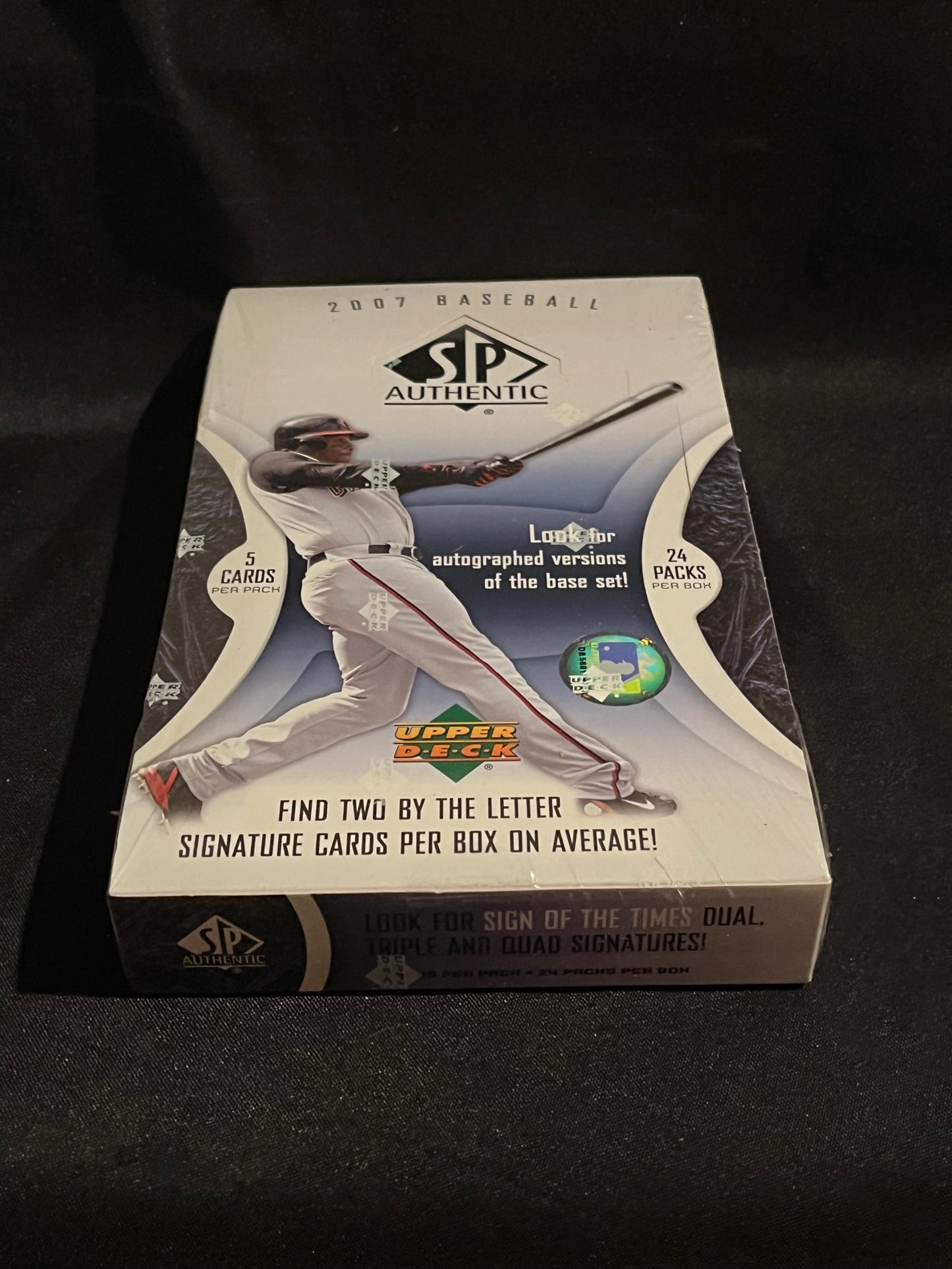 2007 SP AUTHENTIC BASEBALL FACTORY SEALED HOBBY BOX