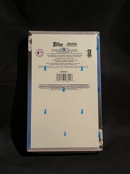 2008 Bowman Chrome Hobby Box - Sealed