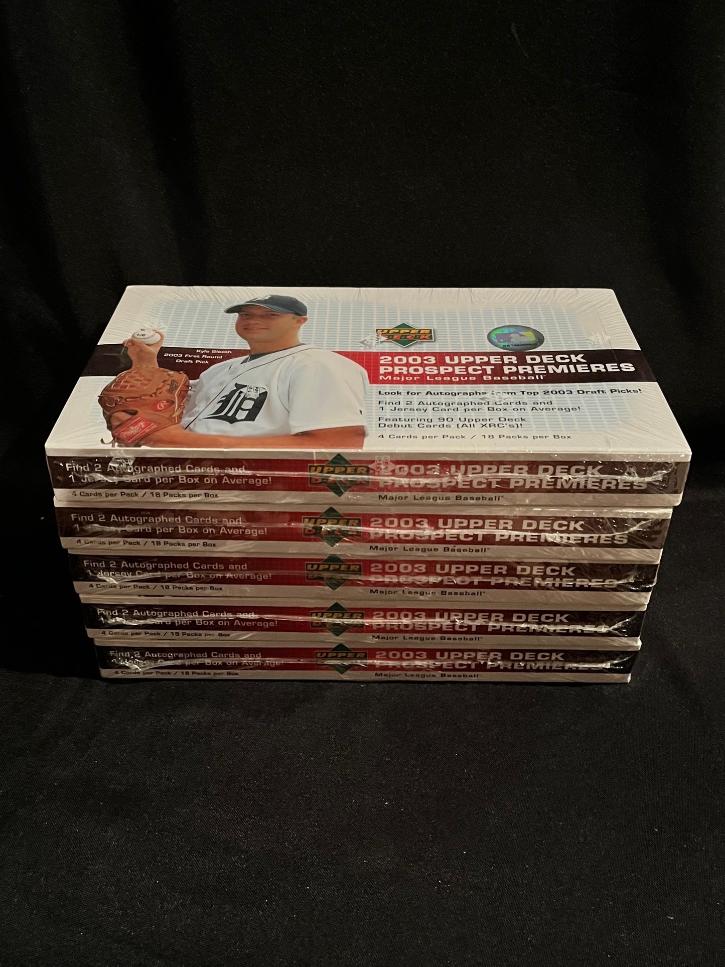 2003 Upper Deck Prospect Premiers Baseball Sealed Box