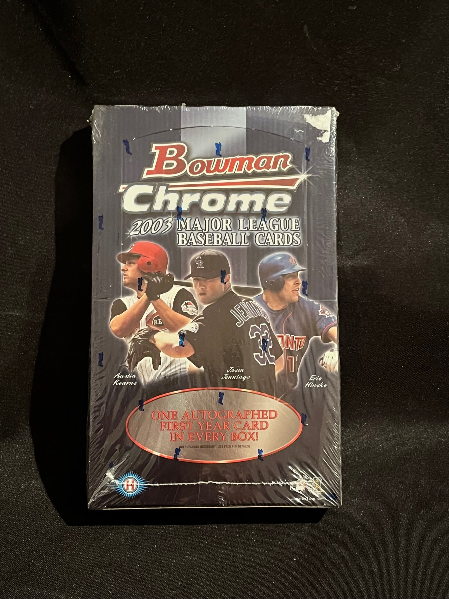 2003 Bowman Chrome Baseball Hobby Box - Autographs!