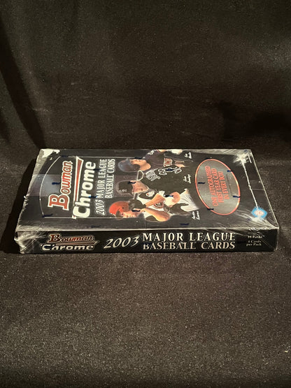 2003 Bowman Chrome Baseball Hobby Box - Autographs!