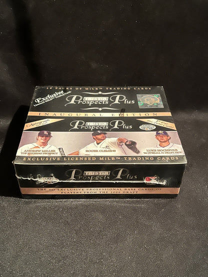 2006 Tristar Prospect Plus Inaugural Edition Baseball Factory Sealed Box