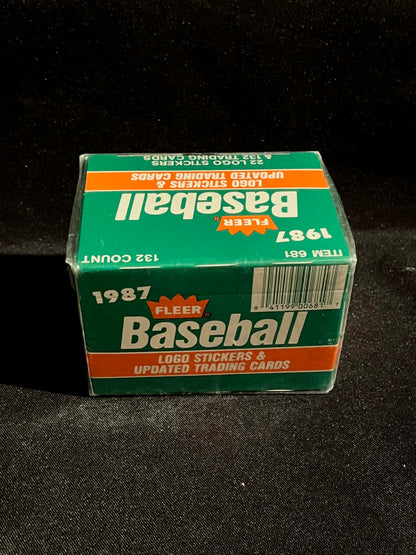 1987 Fleer Update Sealed Baseball Factory Set