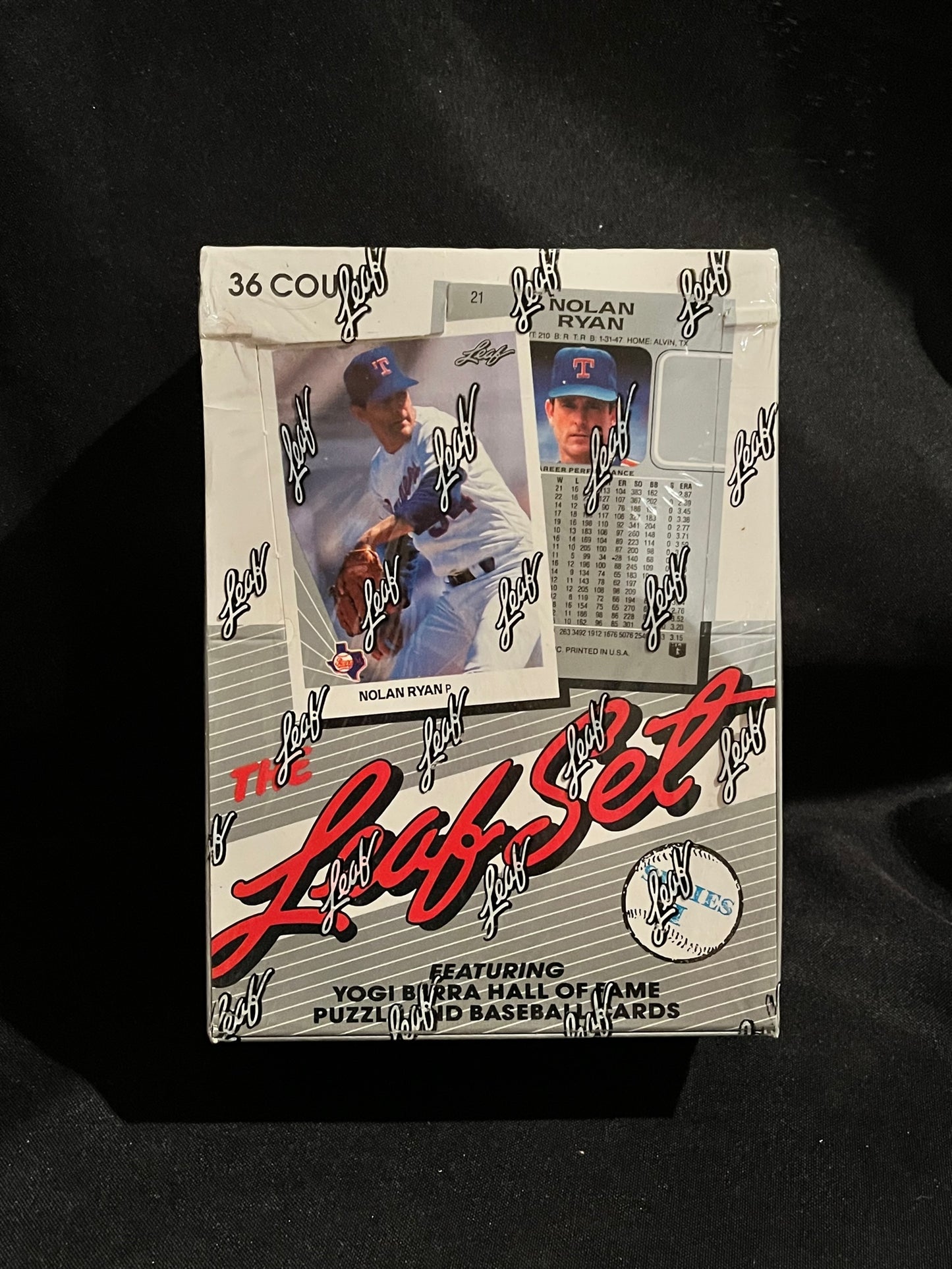 1990 Leaf Baseball Series 1 Factory Sealed Box