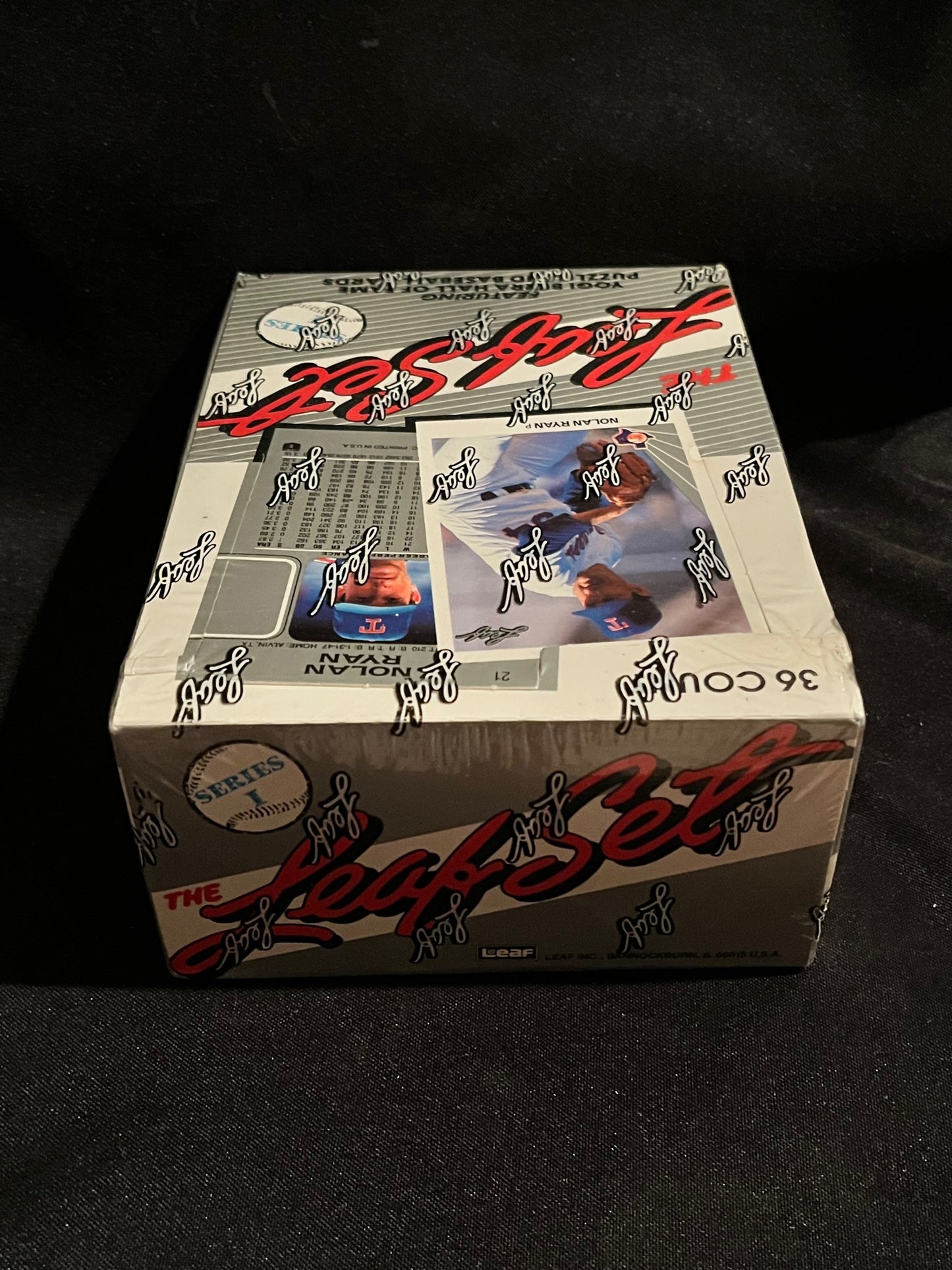 1990 Leaf Baseball Series 1 Factory Sealed Box