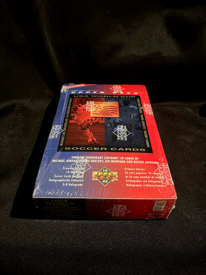 '93 Upper Deck 1994 World Cup Soccer Factory Sealed Box