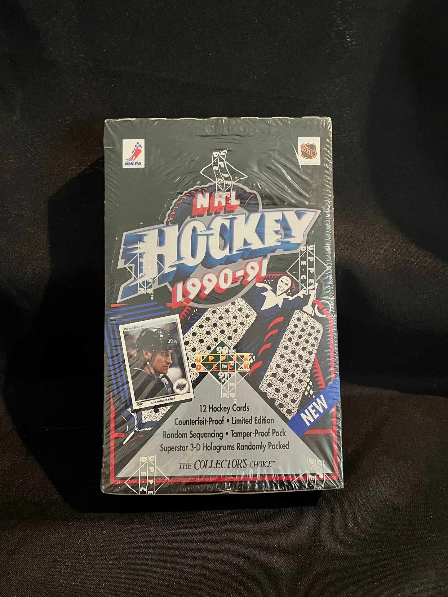 1990-91 Upper Deck Hockey Low # Box