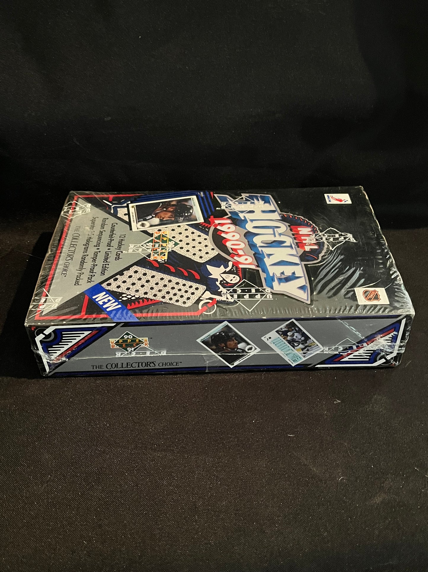 1990-91 Upper Deck Hockey Low # Box