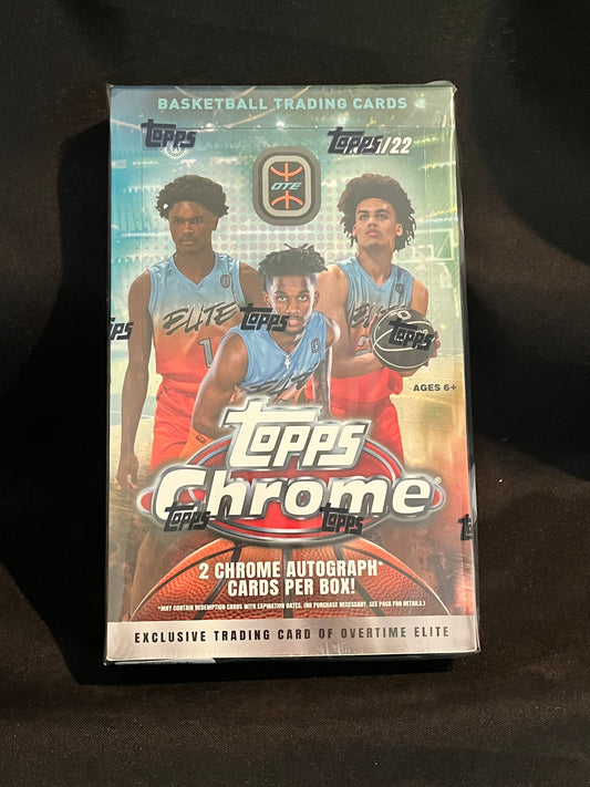 2021-22 Topps Chrome Overtime Elite OTE Hobby Box