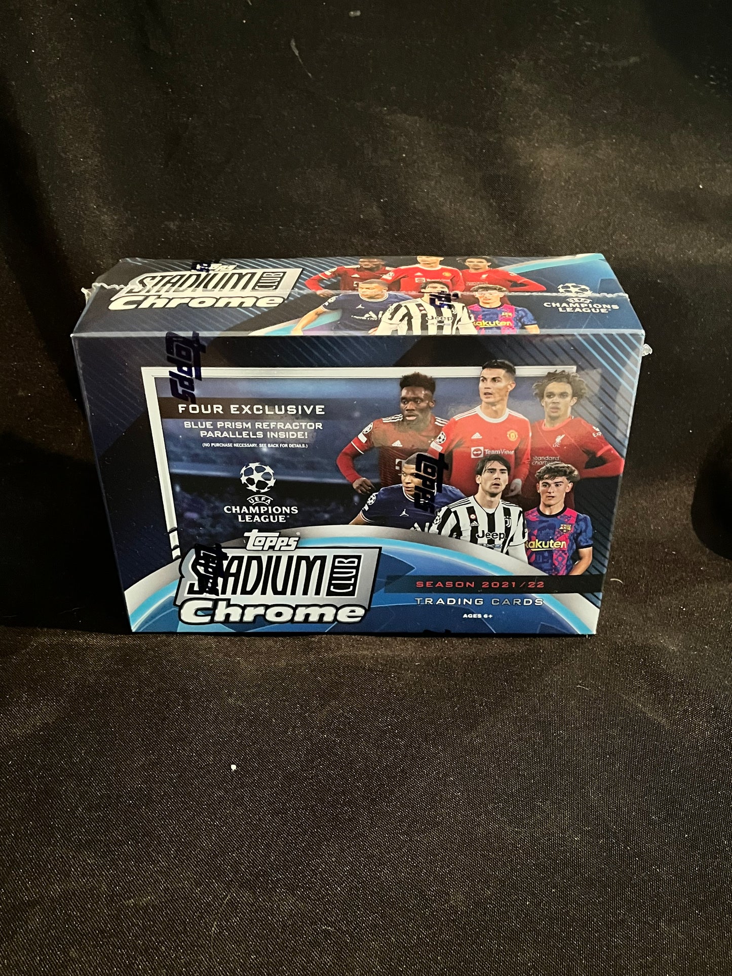 2021-22 Topps Stadium Club Chrome UEFA Soccer Mega Box