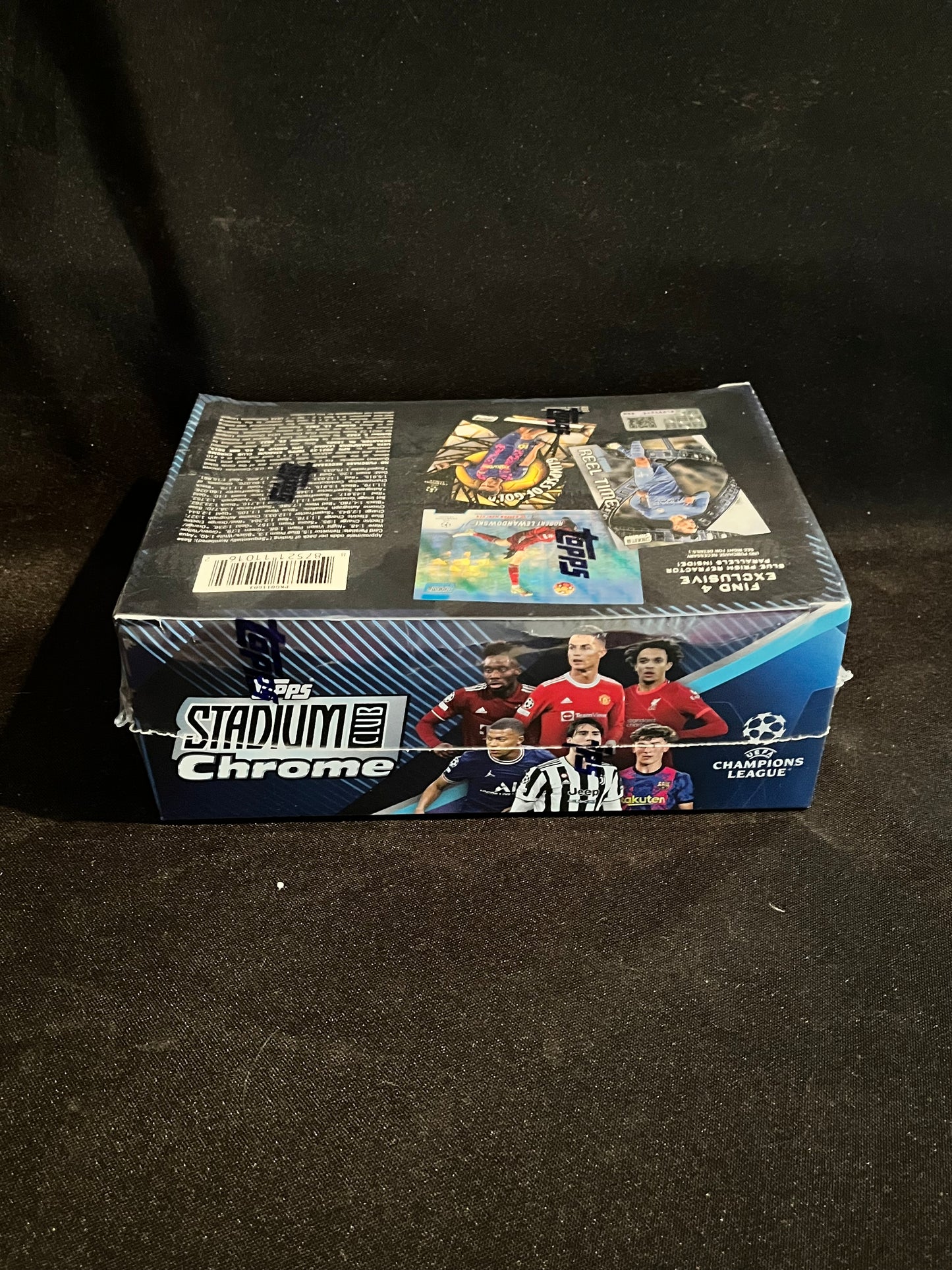 2021-22 Topps Stadium Club Chrome UEFA Soccer Mega Box