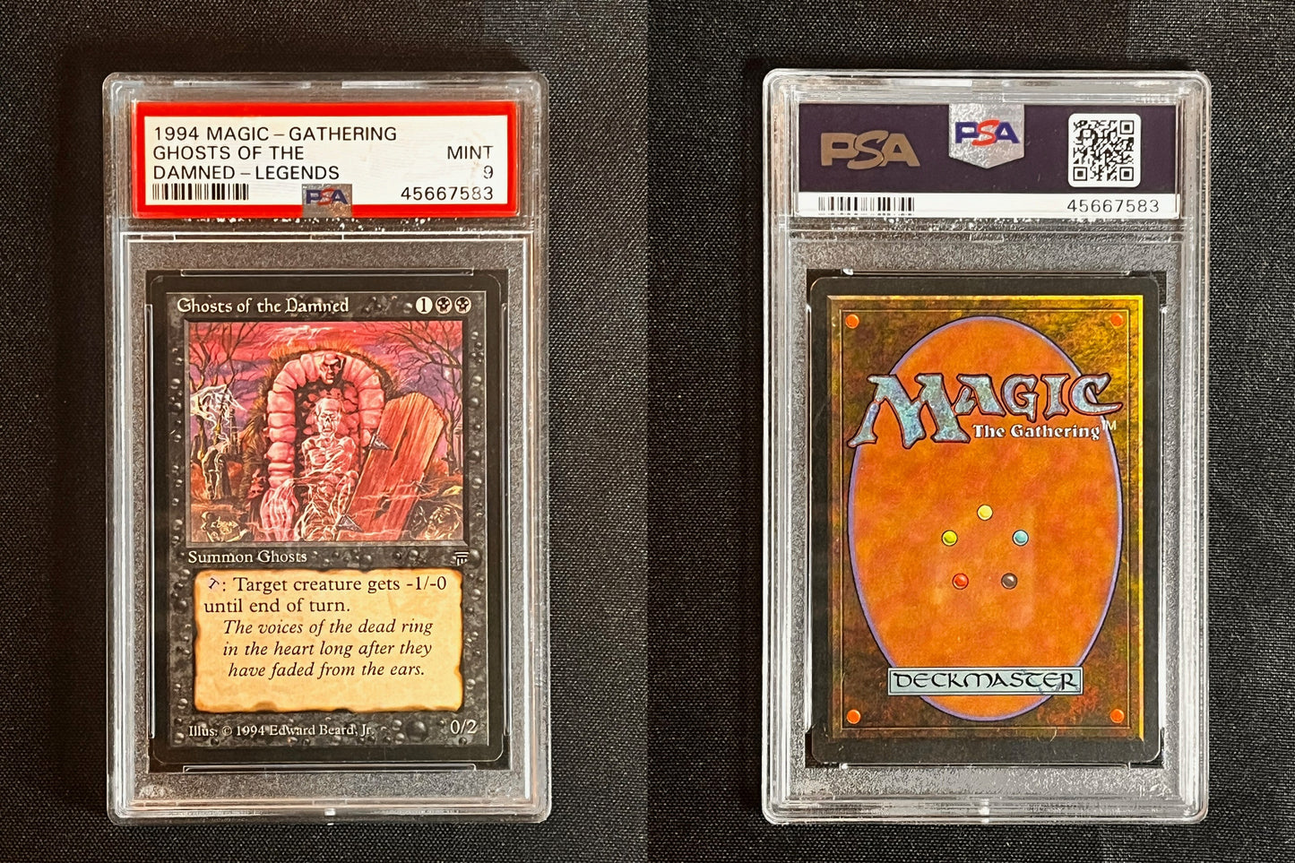 MTG Magic The Gathering Legends Ghosts of the Damned PSA 9 !