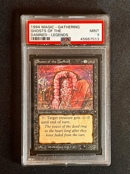 MTG Magic The Gathering Legends Ghosts of the Damned PSA 9 !