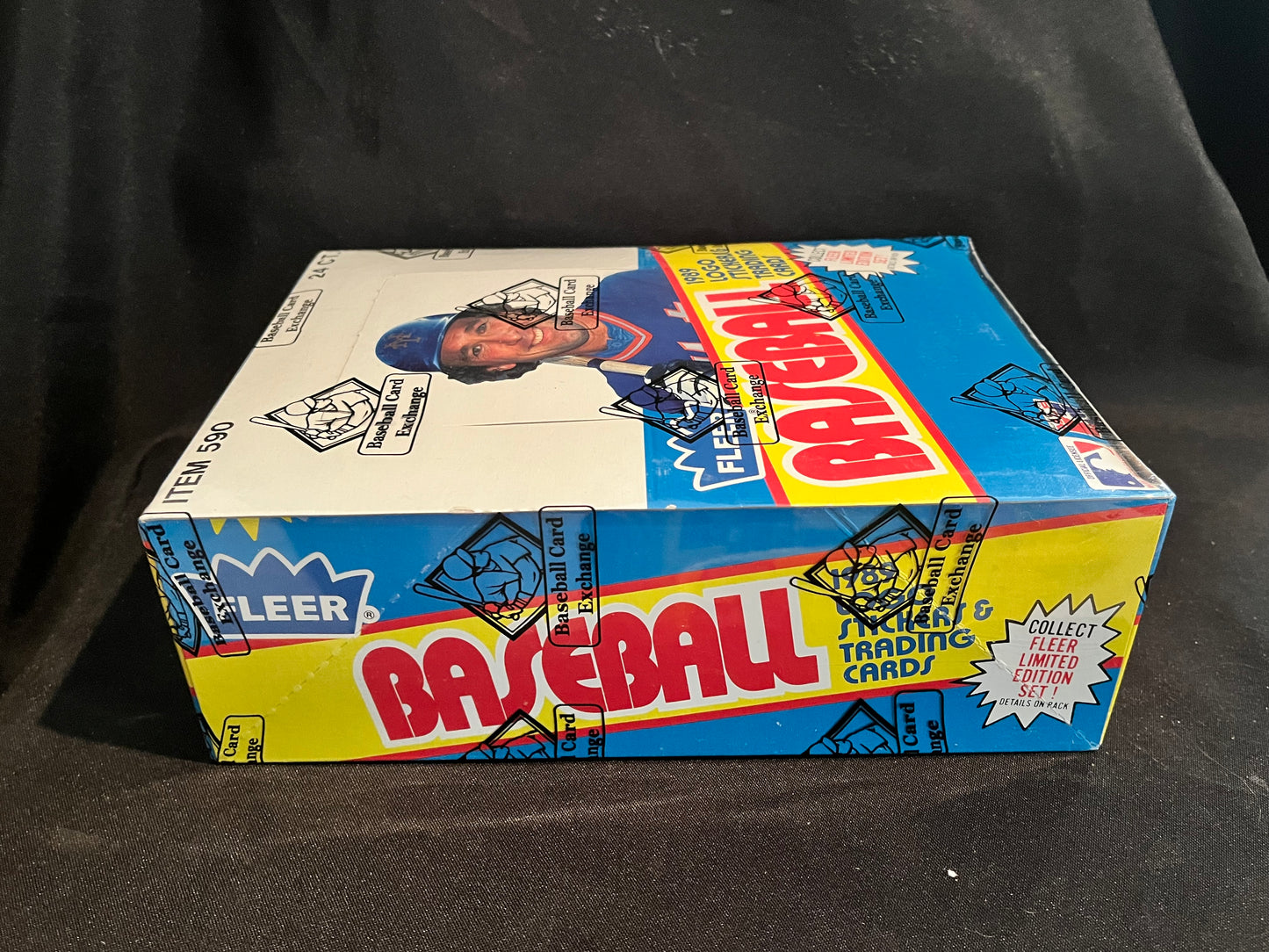 1989 Fleer Baseball BBCE FASC Rack Box