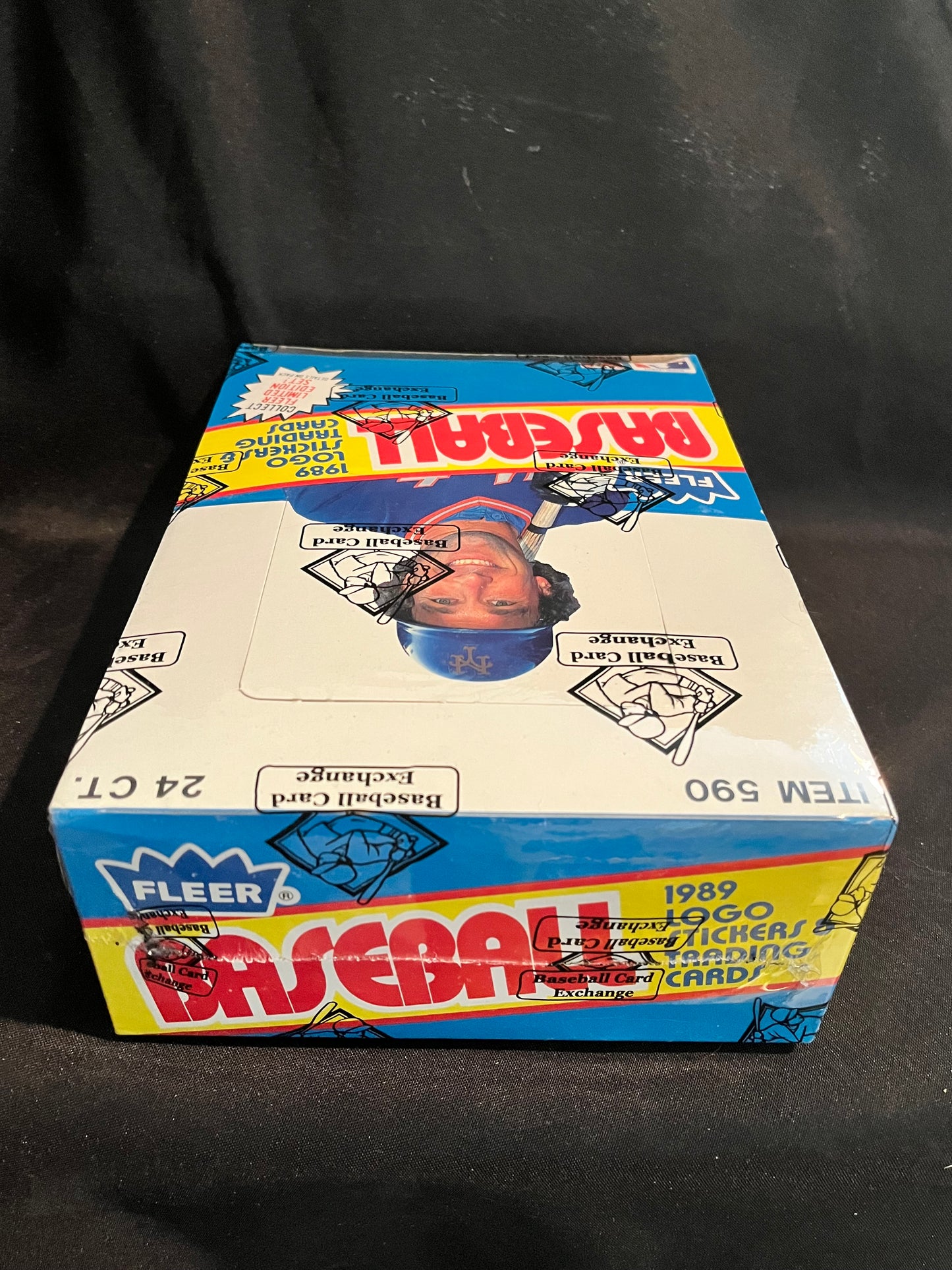 1989 Fleer Baseball BBCE FASC Rack Box