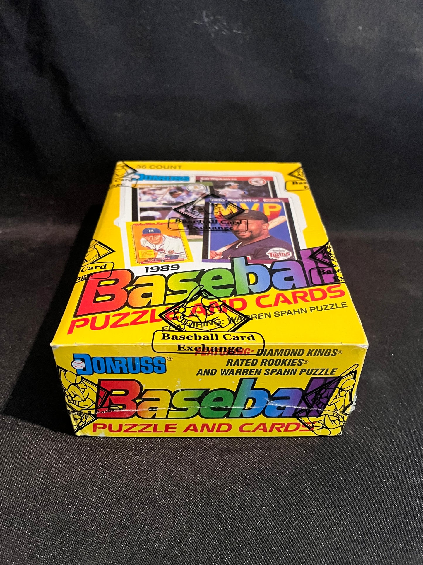 1989 Donruss Baseball BBCE FASC Wax Box