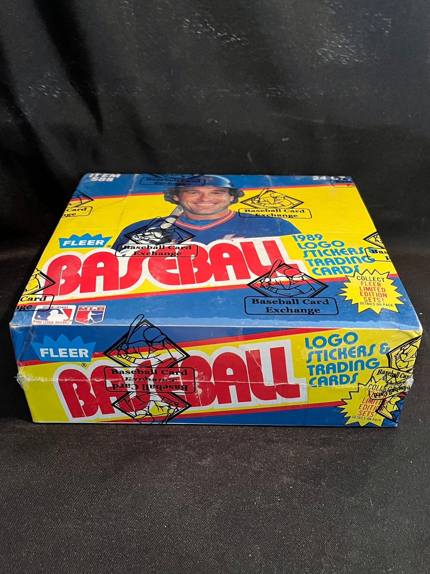 1989 Fleer Baseball BBCE FASC Cello Box