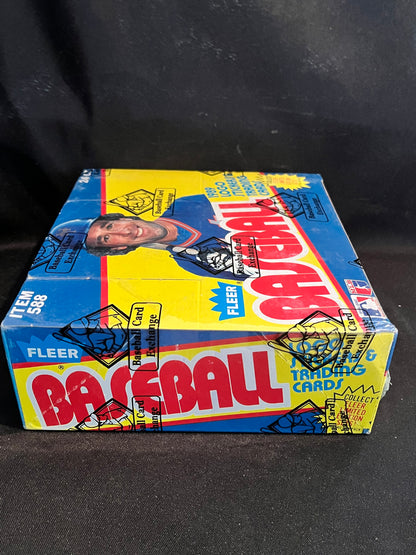 1989 Fleer Baseball BBCE FASC Cello Box