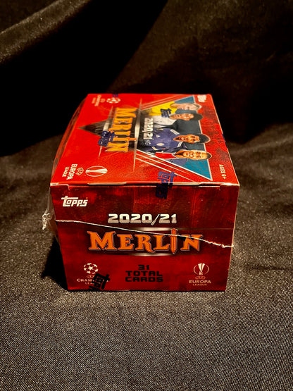 2020-21 Merlin Soccer Red Blaster Box