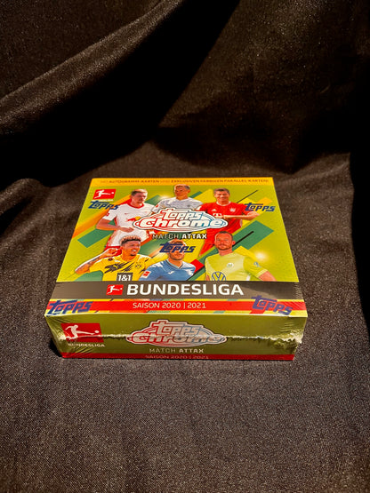 2020-21 Topps Chrome Match Attax Bundesliga Sealed Box