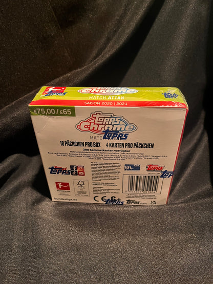2020-21 Topps Chrome Match Attax Bundesliga Sealed Box