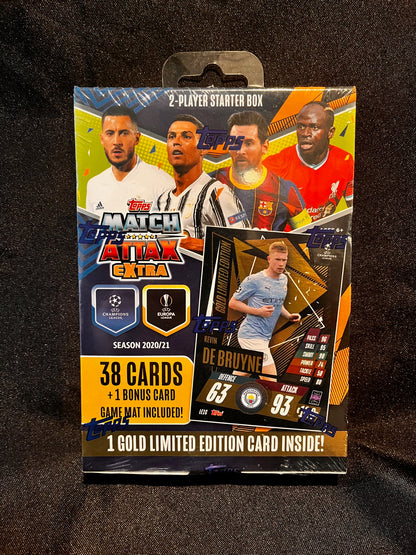 2020-21 Topps Match Attax Extra UEFA Champions League Soccer Hanger Box