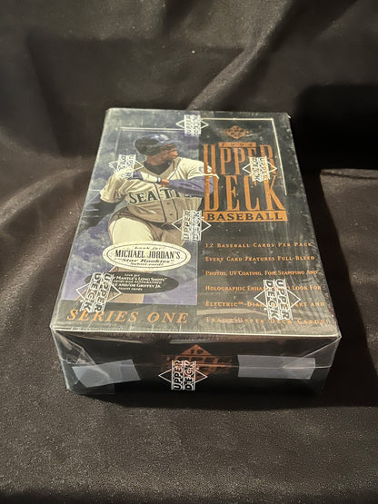 1994 Upper Deck Series 1 Baseball Hobby Box Sealed - Find the Griffey/Mantle Autograph