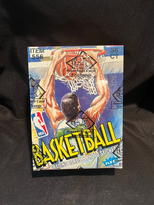 1989 Fleer Basketball BBCE FASC Sealed Box