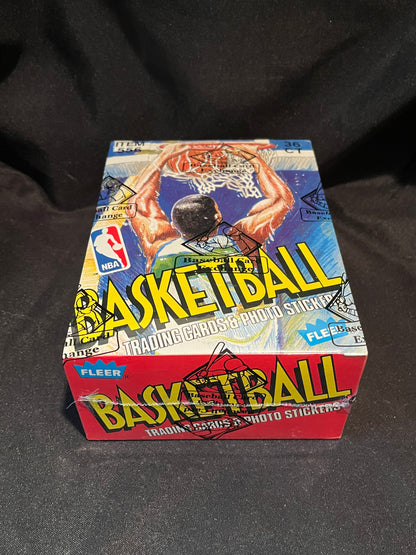 1989 Fleer Basketball BBCE FASC Sealed Box