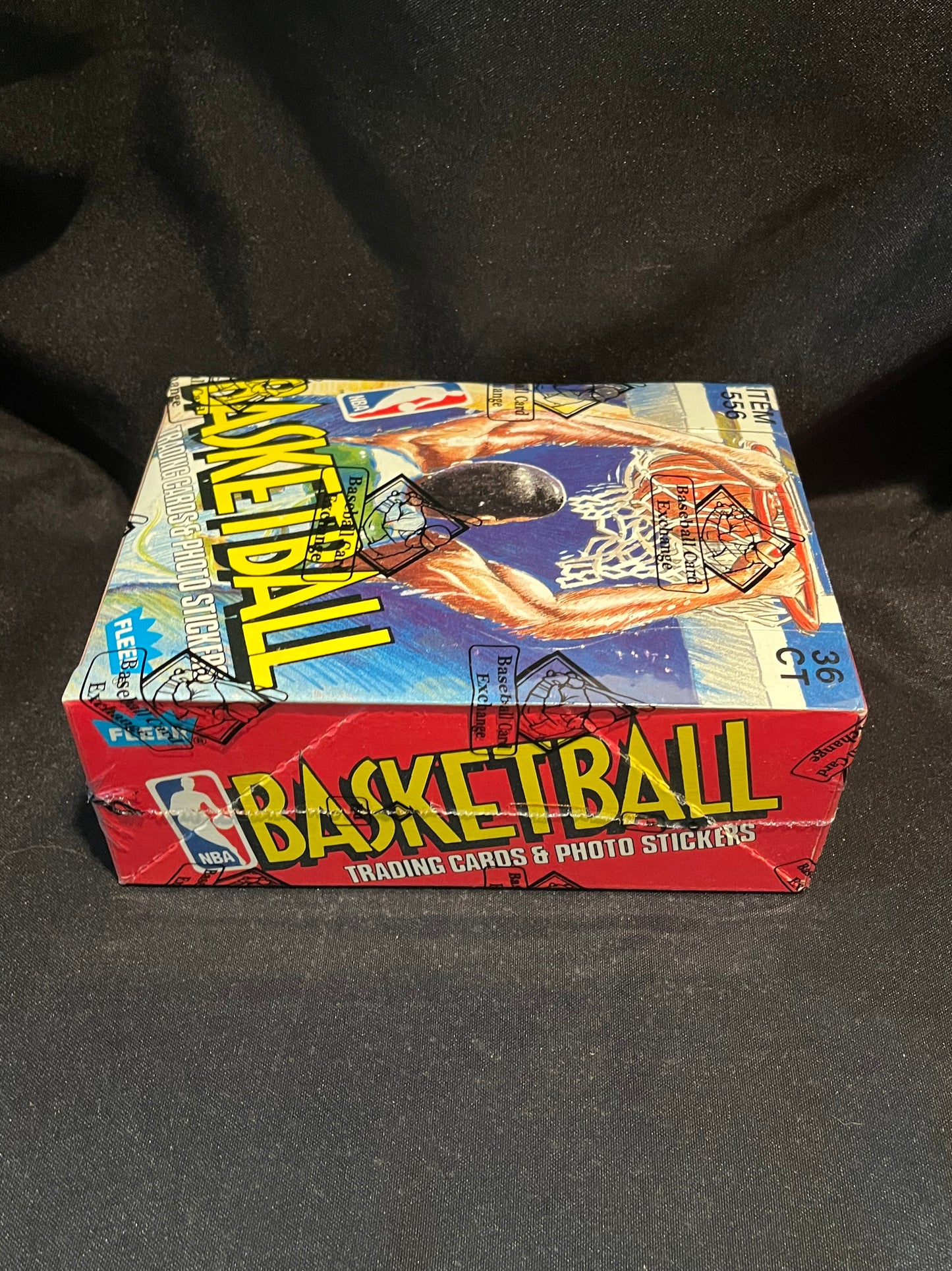 1989 Fleer Basketball BBCE FASC Sealed Box